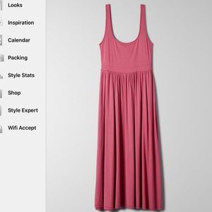 Worn Once Dark Pink Wilfred Free Assonance Dress